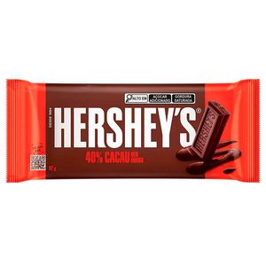 Chocolate Hershey’s Meio Amargo 40% Cacau 82g
