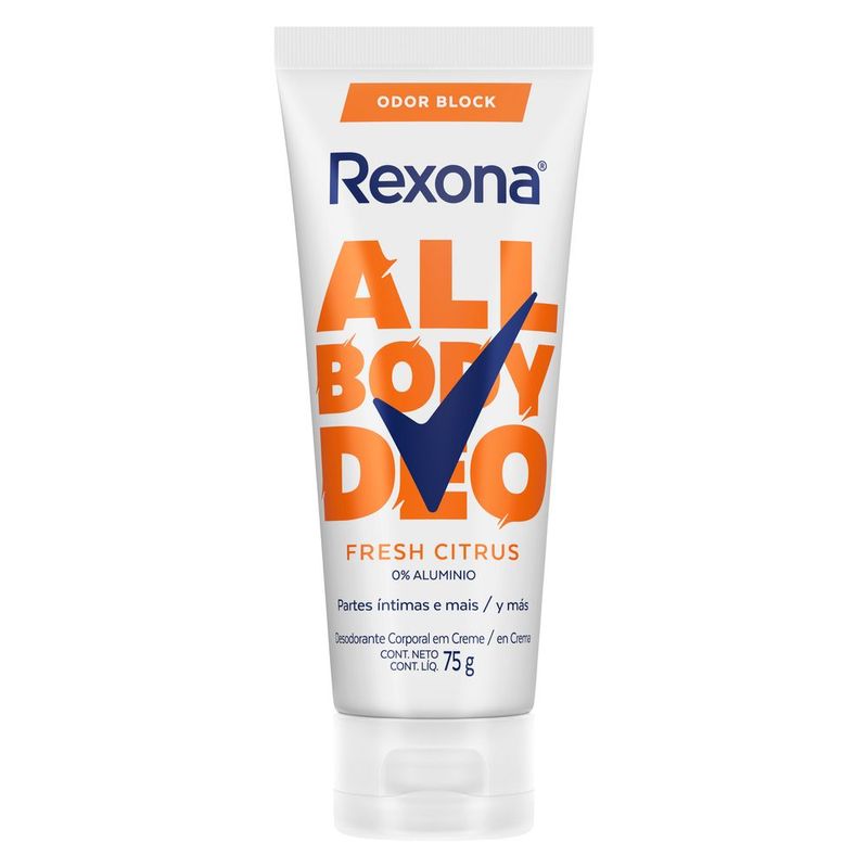 Desodorante Corporal Creme Rexona All Body Fresh Citrus