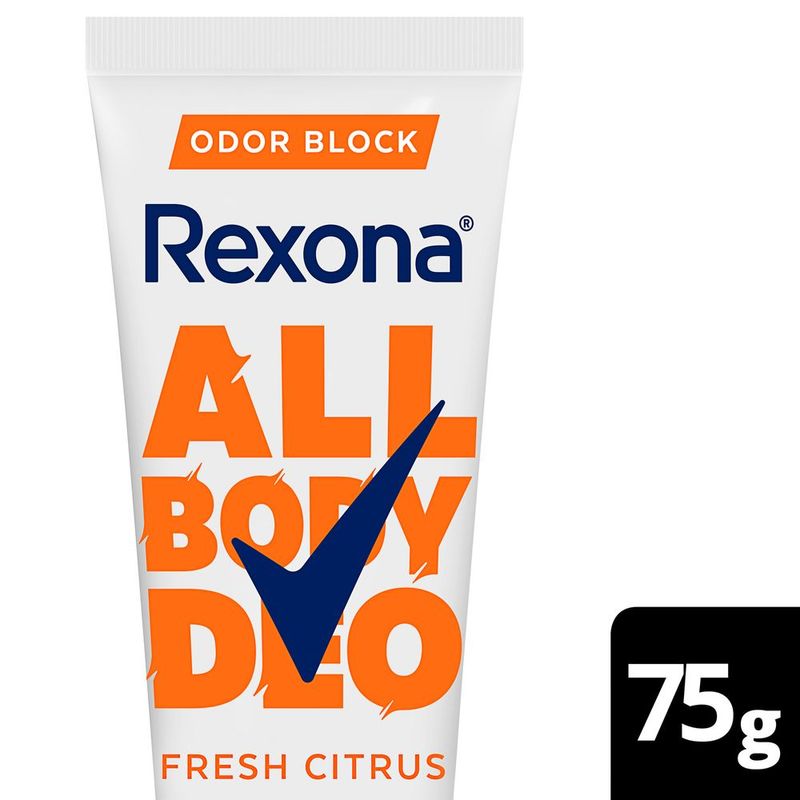 Desodorante Corporal Creme Rexona All Body Fresh Citrus