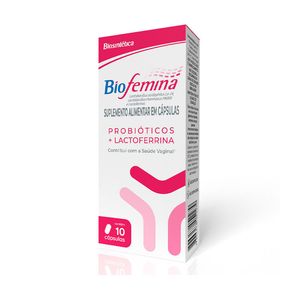 Suplemento Alimentar Bio Femina 10 Cápsulas