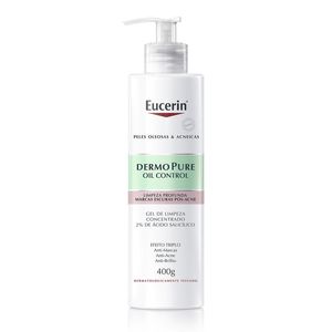 Gel de Limpeza Concentrado Eucerin Dermo Pure Oil Control Efeito Triplo 400g