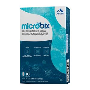 Suplemento Alimentar Microbix 10 Cápsulas
