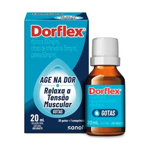 Analgésico e Relaxante Muscular Dorflex Gotas 20ml