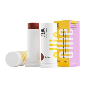 Protetor Solar Facial em Bastão Ollie FPS95 Cor #60 15g