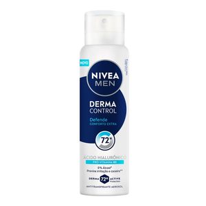 Desodorante Antitranspirante Aerosol Nivea Men Derma Control Defende 150ml