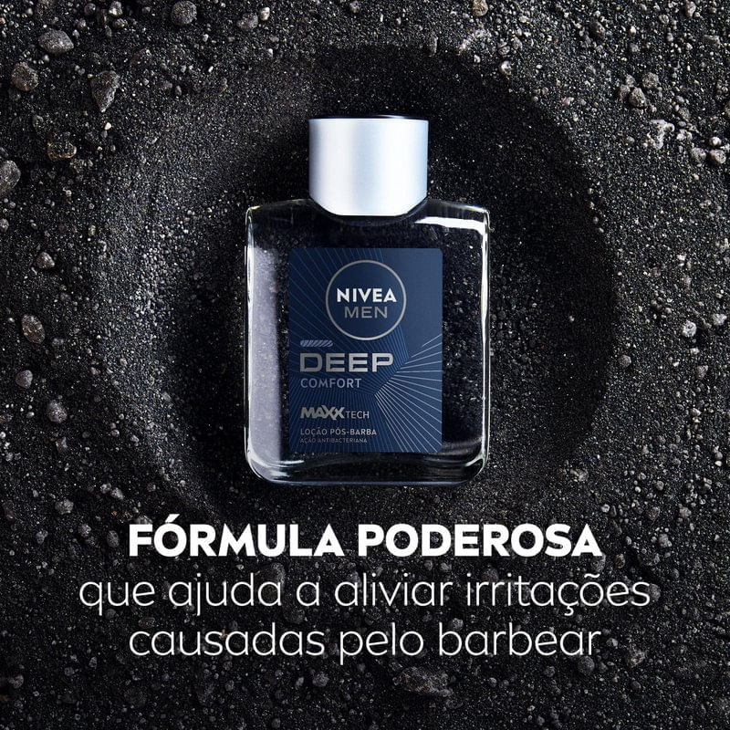 NIVEA 香水 100ml Pós Barba: Loção Nivea Men Deep 100ml | Drogal