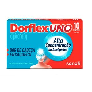 Analgésico Dorflex UNO 1g 10 Comprimidos