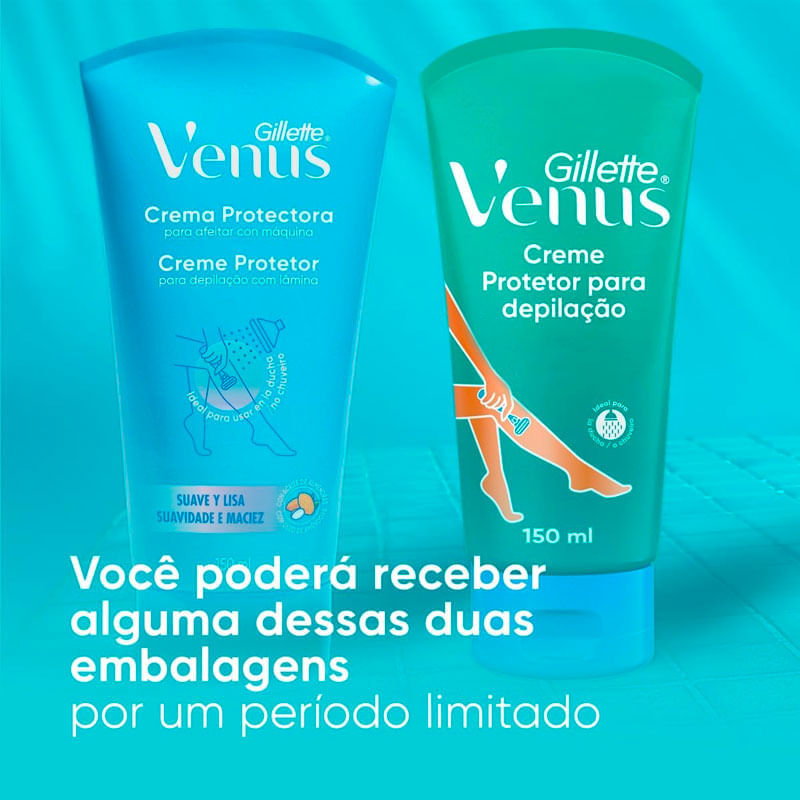 Creme para Depilação Gillette Venus Suavidade e Maciez 150ml