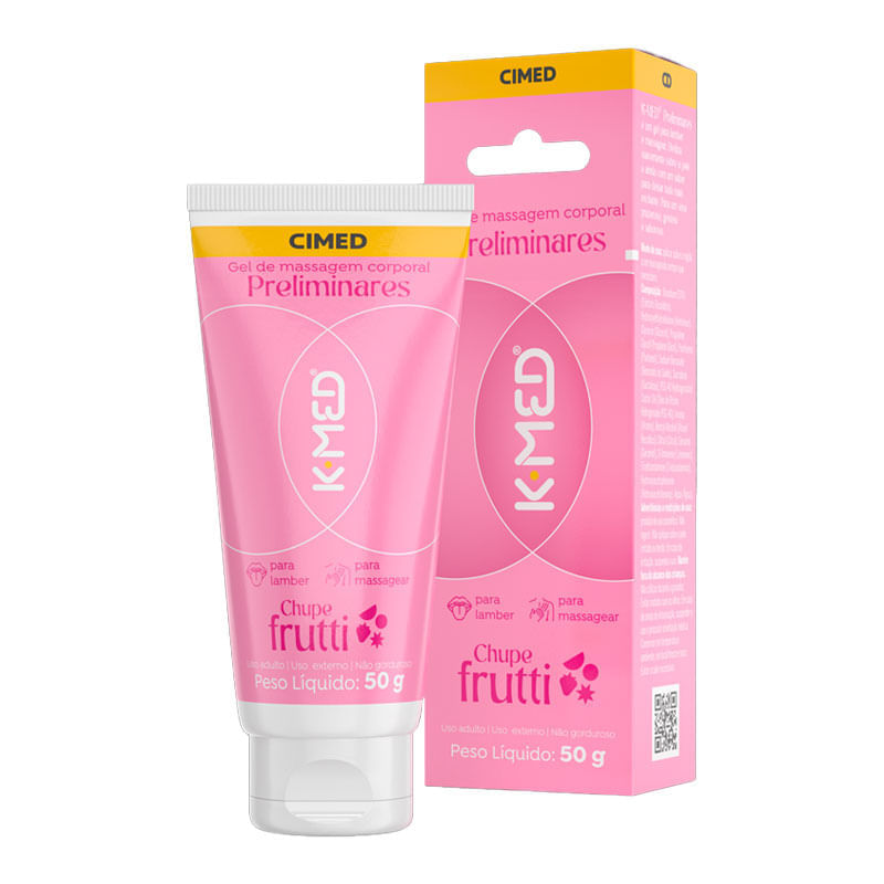 Gel K-Med Preliminares Chupe Frutti 50g: Como Usar, Preço
