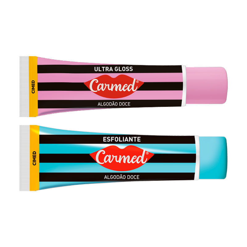 Kit Carmed SOS Esfoliante+Ultra Gloss 10g: Melhor Preço