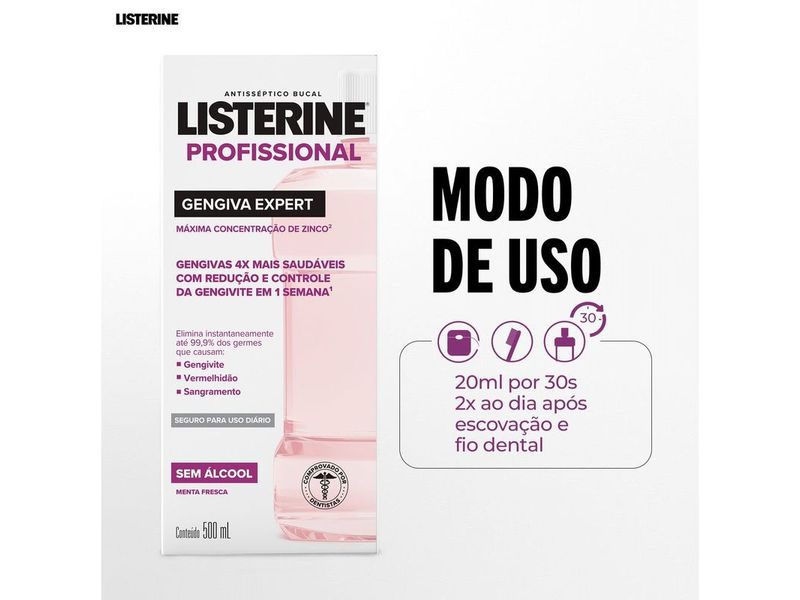 antisseptico-bucal-listerine-profissional-gengiva-expert-zero-alcool-menta-fresca-500ml-farmacia-online-drogal