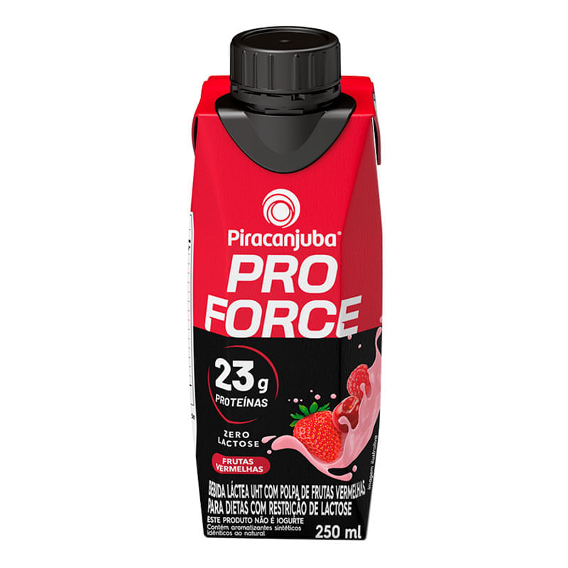 Bebida Pro Force Sabor Frutas Vermelhas 250ml: Preço