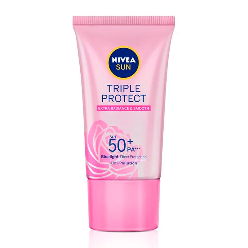 Protetor Solar Facial Nivea Sun Tripla Proteção - Drogal