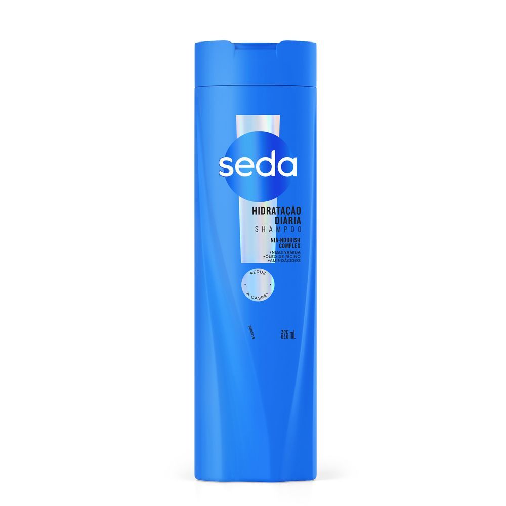 Shampoo Seda Hidratação Diária: Reduz a Caspa | Drogal