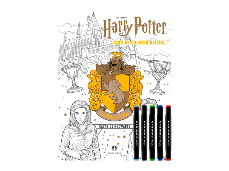 001-livro-harrypotter-lufa-lufa-5-canetas-coloridas-magicart-farmacia-online-drogal