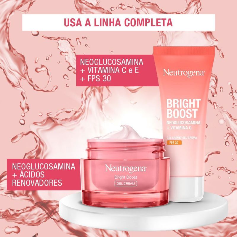 Gel Creme Antissinais Neutrogena Bright Boost 50ml