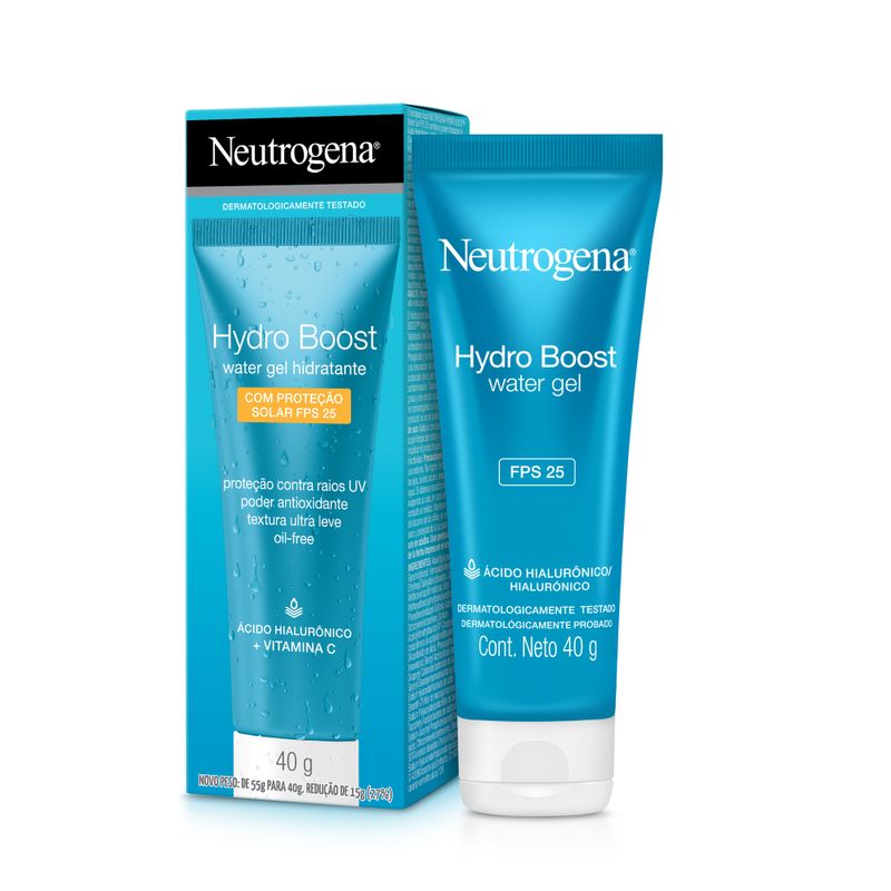 Hidratante Facial Neutrogena Hydro Boost Water Gel FPS25 40g