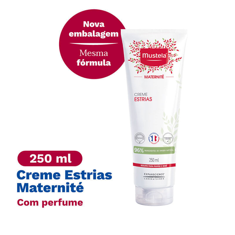 Creme para Estrias Mustela Maternité 3 em 1 250ml: Preço