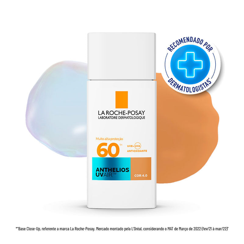 La Roche-Posay Anthelios UV Air FPS60 Cor 4.0 45ml: Preço