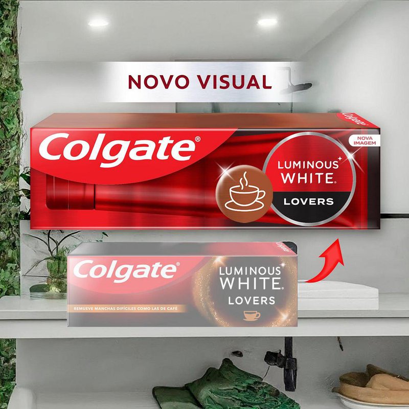 Lumière Valecia Cream Creme Dental Clareador Colgate Luminous White Lovers