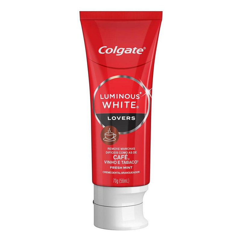 Creme Dental Clareador Colgate Luminous White Lovers