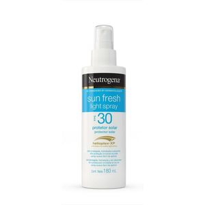Protetor Solar Spray Neutrogena Sun Fresh Light FPS30 180ml