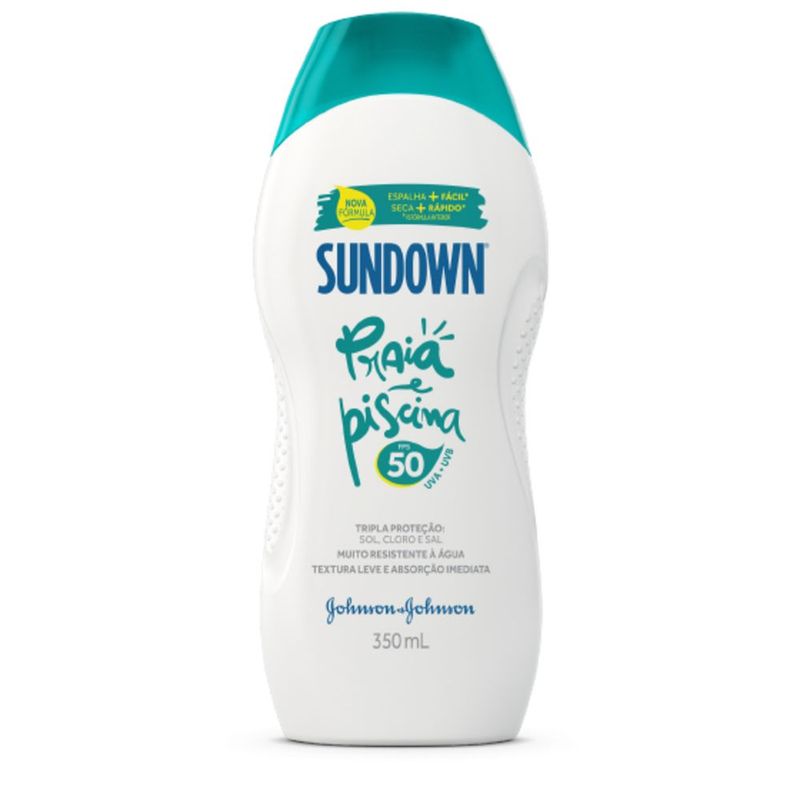 Protetor Solar: Sundown Praia e Piscina FPS50 200ml | Drogal