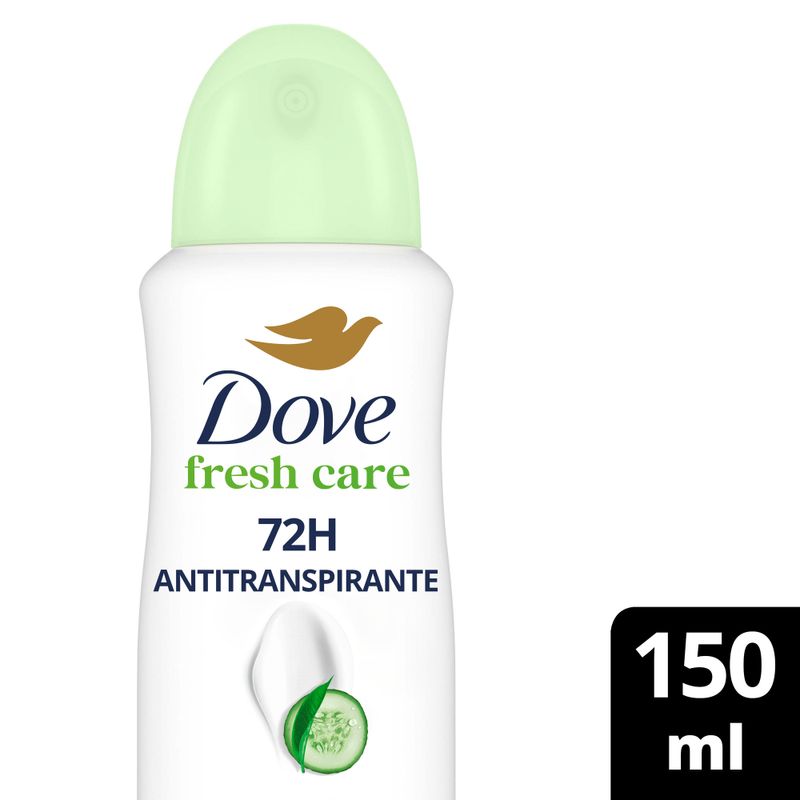 Aria DOVE CUSTOM WD-30/美品 Desodorante:Aerosol Dove Go Fresh Pepino e Chá Verde| Drogal