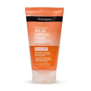 Gel De Limpeza Facial Neutrogena Deep Clean Intensive Grapefruit 150g