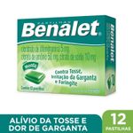 001-Pastilhas Benalet Menta 12 unidades