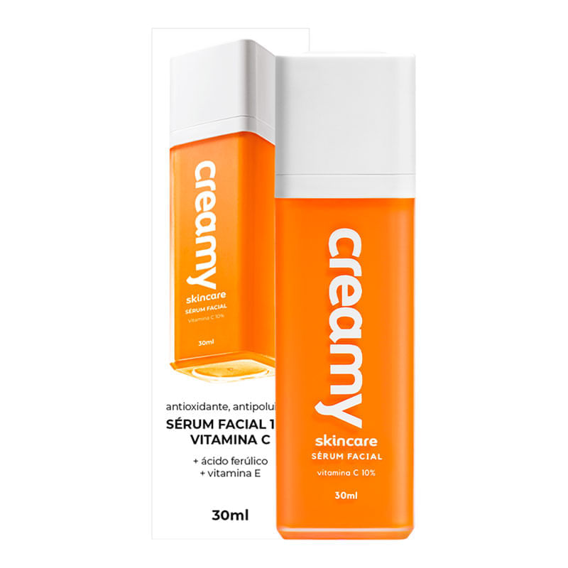 Creme Facial Creamy Skincare 10% AHA 30g: Para que Serve