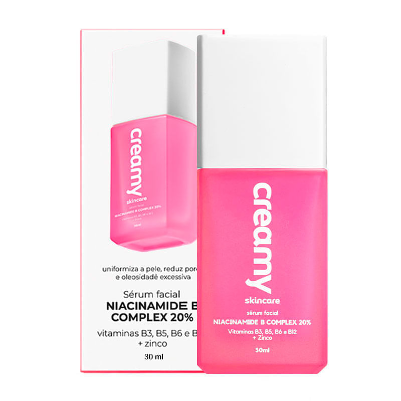 Sérum Creamy Skincare Niacinamide B Complex 20% 30ml: Preço