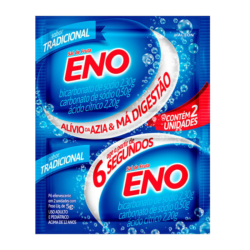 Sal de Fruta Eno Tradicional Sachê 5g