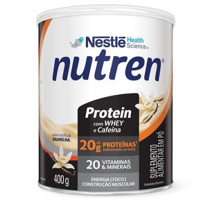Suplemento Alimentar Nutren Protein Sabor Baunilha 400g