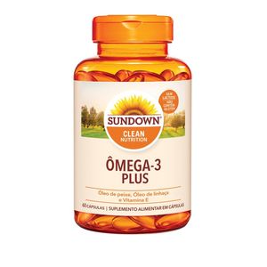 Suplemento Alimentar Sundown Ômega 3 Plus 60 Cápsulas