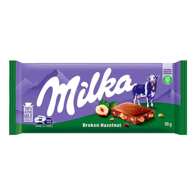 Chocolate Milka Hazelnut 90g: Sabor Irresistível