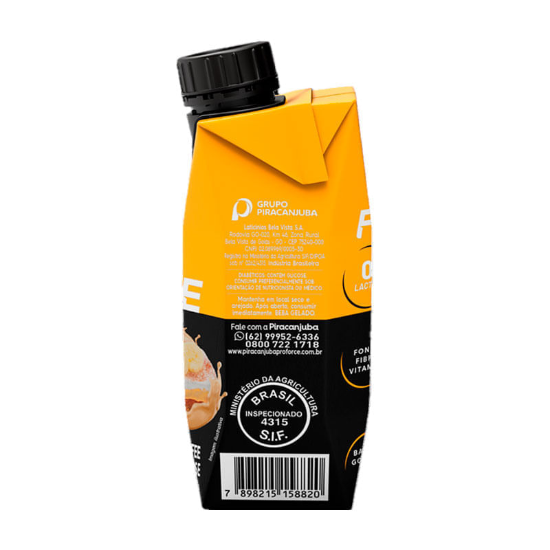 Piracanjuba Pro Force Zero Lactose Banoffee 250ml