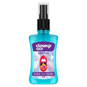 Spray Bucal Closeup Go! Ice Zero Álcool 35ml