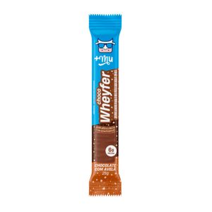 Barra de Proteína +Mu Choco Wafer Chocolate com Avelã 25g