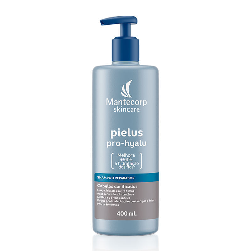 Shampoo Reparador Mantecorp Skincare Pielus Pro-Hyalu 400ml