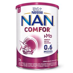 Fórmula Infantil NAN Comfor HMO de 0 a 6 Meses 1,2kg