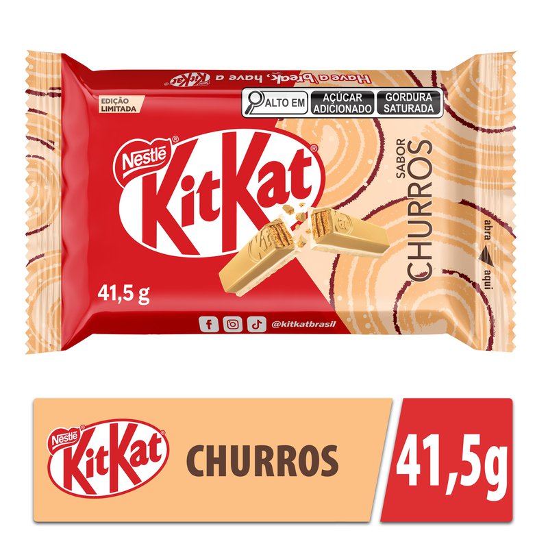 KitKat Churros Nestlé | Crocante e Irresistível