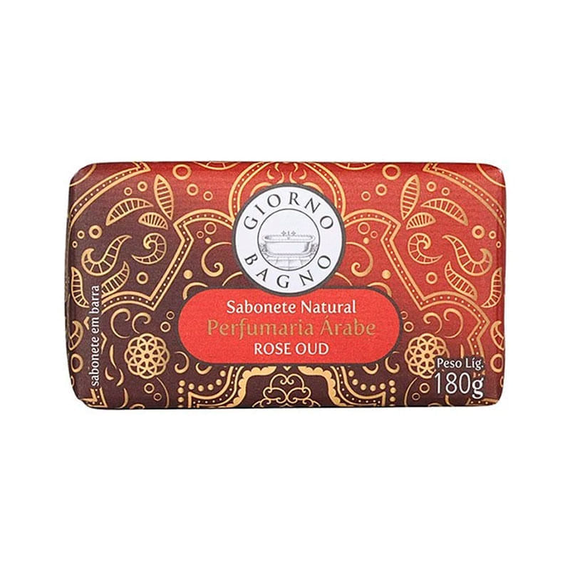 Sabonete Giorno Rose Oud 180g – Toque Sofisticado