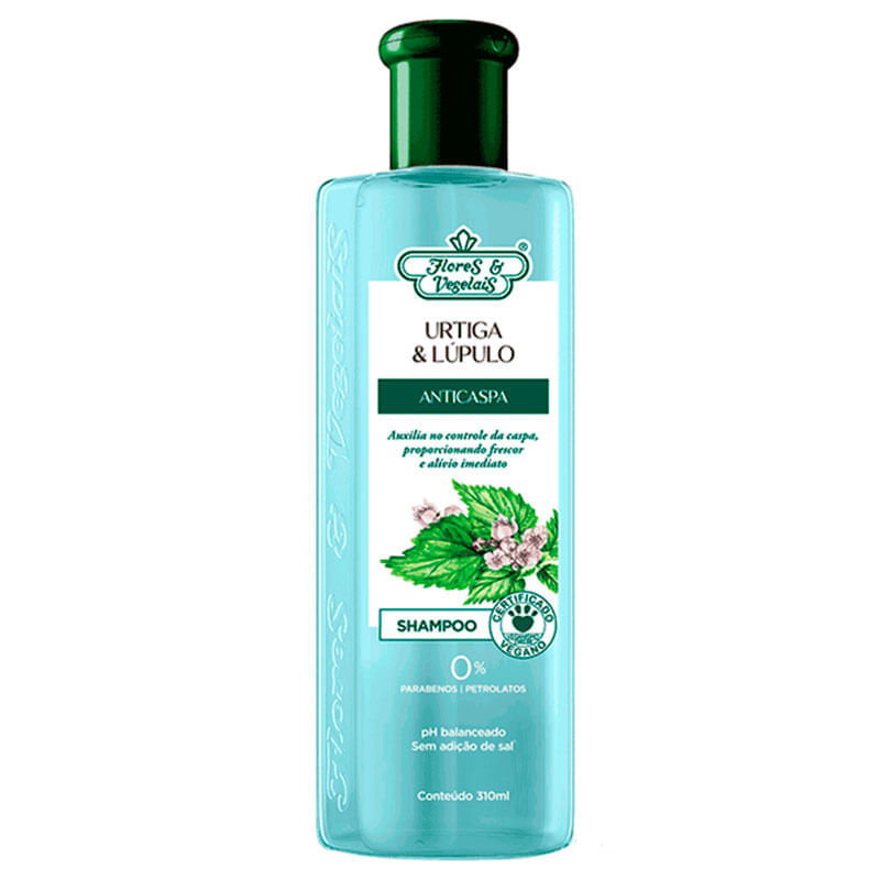 Shampoo Flores e Vegetais Jaborandi e Arnica 310ml