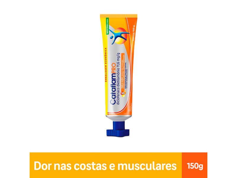 001-CataflamPro Tripla Ação 11,6mg/g Emulgel 150g