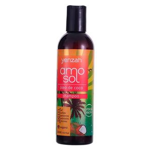 Shampoo Yenzah Amo Sol Óleo de Coco e Filtro Solar 240mL