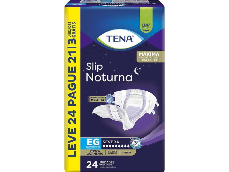 002-fralda-geriatrica-tena-slip-noturna-eg-leve-24-pague-21-unidades