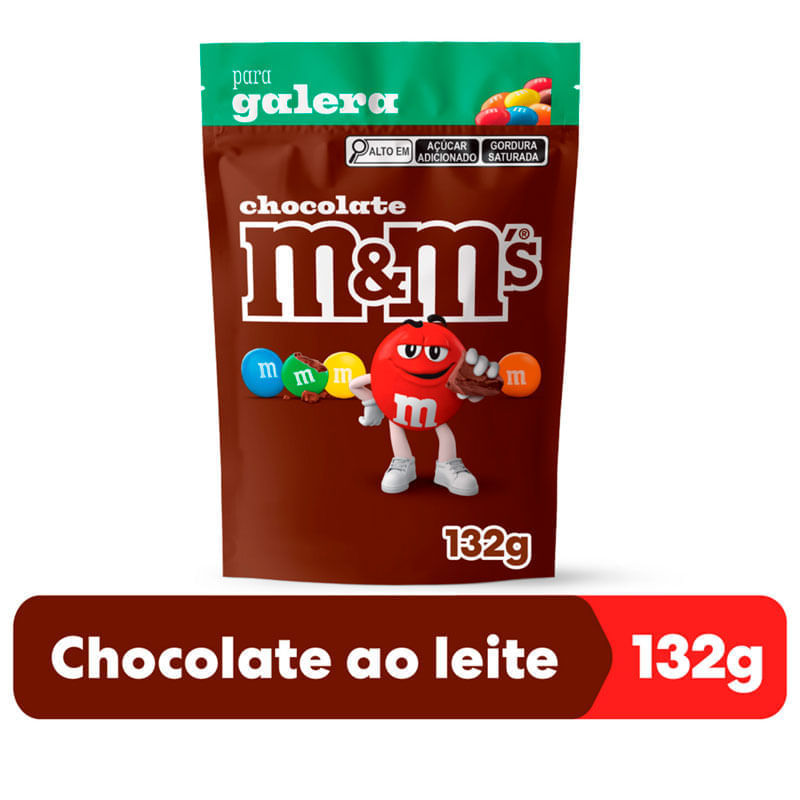 M&M's Chocolate 132g | Farmácia Online Drogal