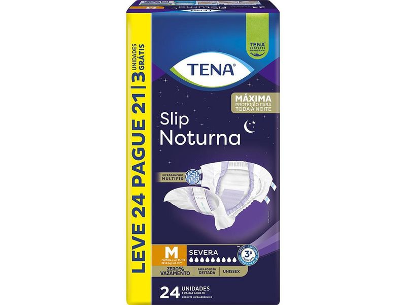 002-fralda-geriatrica-tena-slip-noturna-m-leve-24-pague-21-unidades