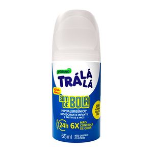 Desodorante Roll-On Infantil Trá Lá Lá Bom de Bola 65ml